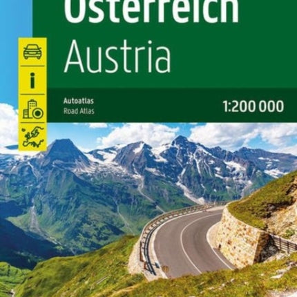 Austria Road Atlas 1:200,000