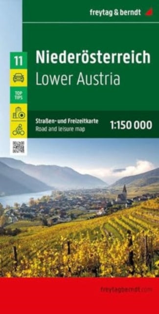 Lower Austria: Street and Activity Map