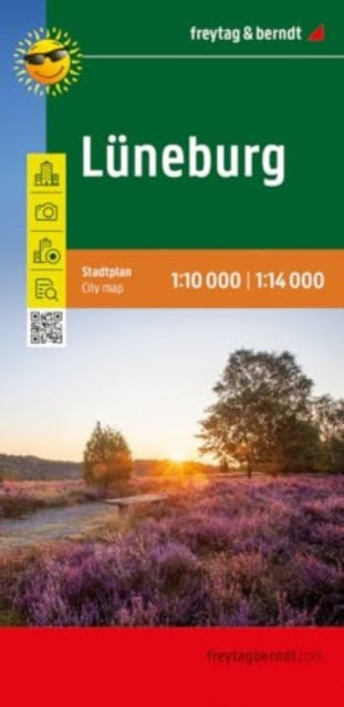 Lüneburg Stadtplan 114.000 freytag  berndt