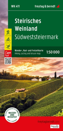 Steirisches Weinland hiking cycling and leisure