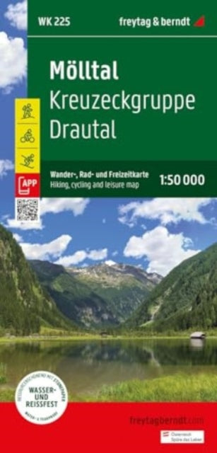 Molltal Hiking Cycling  Leisure Map