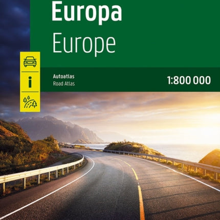 Europa Autoatlas 1800.000 freytag  berndt