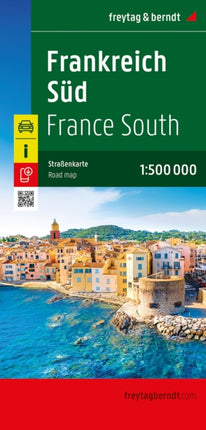Frankreich Süd Straßenkarte 1500.000 freytag
