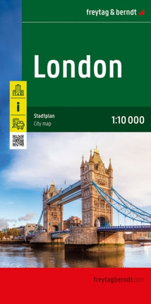 London Stadtplan 110.000 freytag  berndt