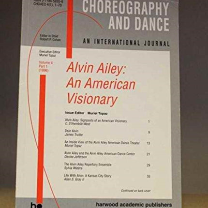 Alvin Ailey: An American Visionary