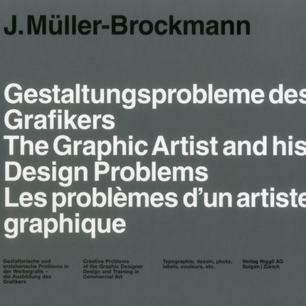 The Graphic Artist and his Design Problems