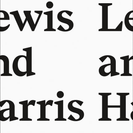 Lewis and Harris: Vianca Reinig and Philipp Schmidt