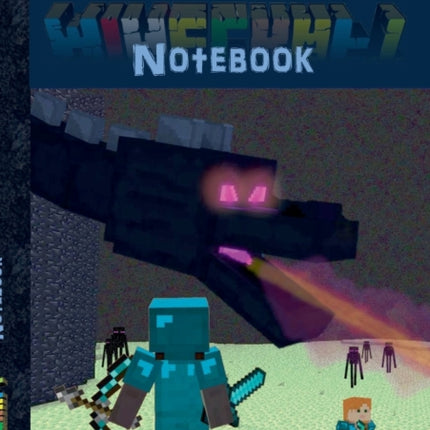 Minecraft Notebook 'Ender Dragon' (quad paper):