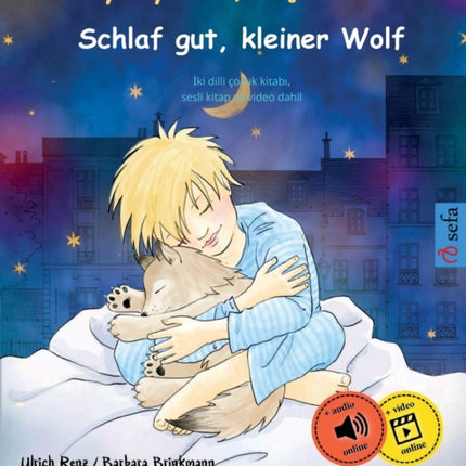 İyi uykular, küçük kurt - Schlaf gut, kleiner Wolf (Türkçe - Almanca)