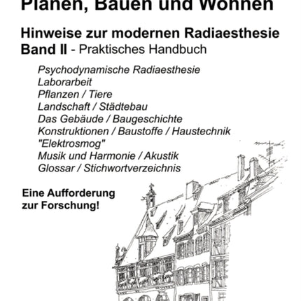 Geomantisch Planen, Bauen und Wohnen, Band II: Band II - Praktisches Handbuch