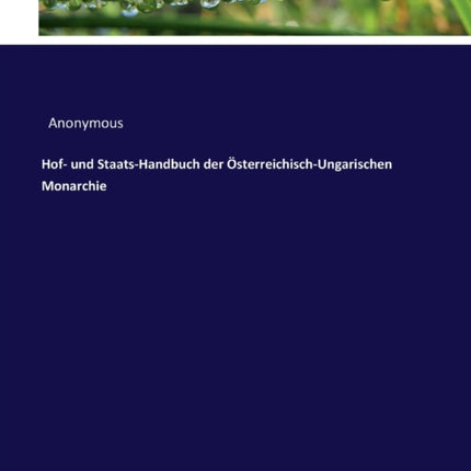 Hof- und Staats-Handbuch der Österreichisch-Ungarischen Monarchie