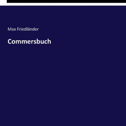 Commersbuch