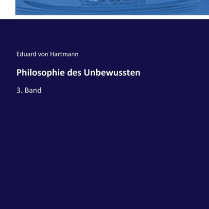 Philosophie des Unbewussten
