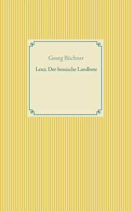 Lenz. Der hessische Landbote