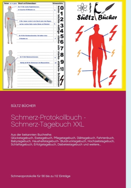 Schmerz-Protokollbuch - Schmerz-Tagebuch XXL