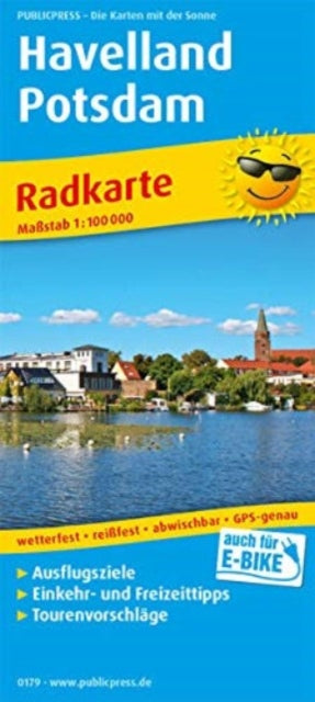 Havelland - Potsdam, cycling map 1:100,000