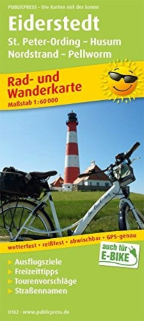 Braunschweig - Helmstedt, cycling and hiking map 1:50,000