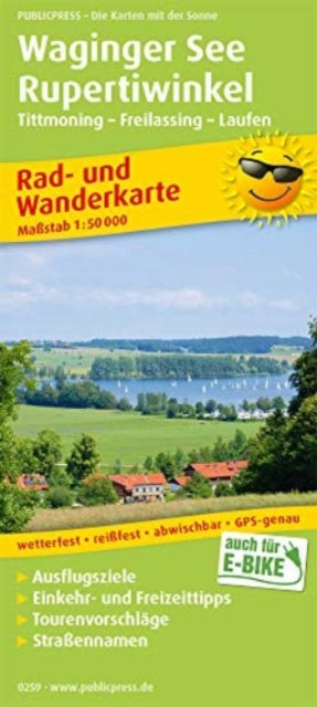 Waginger See, Rupertiwinkel, Tittmoning - Freilassing - Laufen