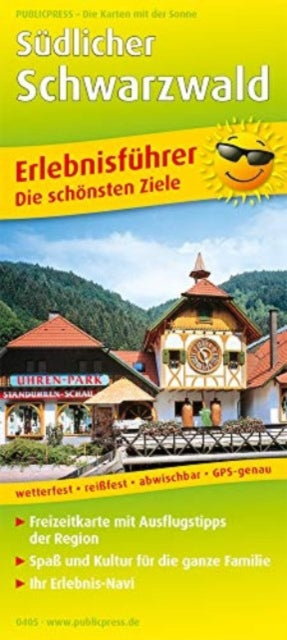 Southern Black Forest, adventure guide and map