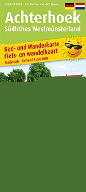 Achterhoek, cycling and hiking map 1:50,000