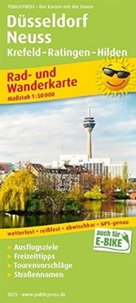 Dusseldorf - Neuss, cycling and hiking map