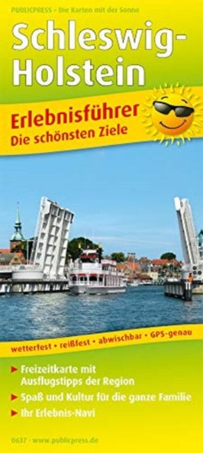 Schleswig-Holstein, adventure guide and map 1:250,000