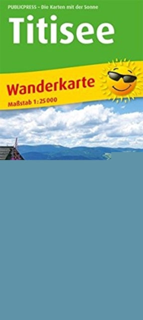 Titisee, hiking map 1:25,000