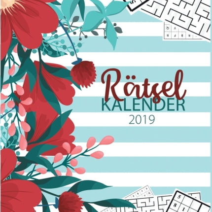Der Rätsel Kalender 2019 - Terminplaner und