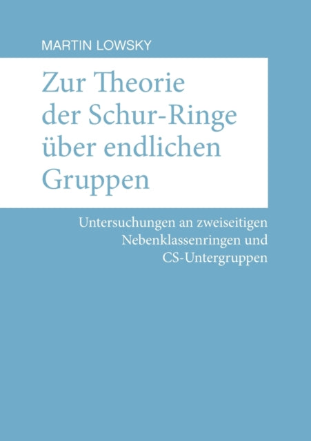 Zur Theorie der Schur-Ringe über endlichen
