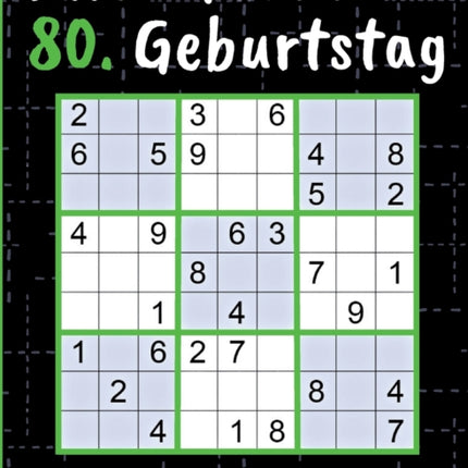 80 Geburtstag Geschenk Alles Gute zum 80.