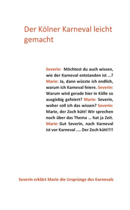 Der Kölner Karneval leicht gemacht