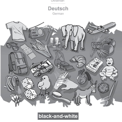 BABADADA black-and-white, Ukrainian (in cyrillic