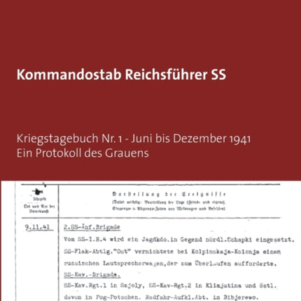 Kommandostab Reichsführer SS: Kriegstagebuch Nr.