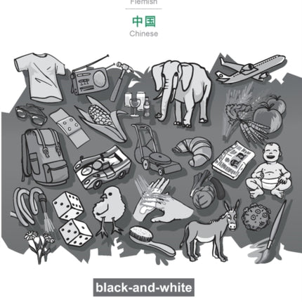 BABADADA black-and-white, Vlaams - Chinese (in