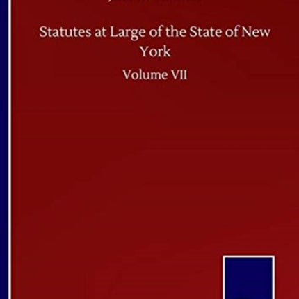 Statutes at Large of the State of New York: