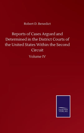 Reports of Cases Argued and Determined in the