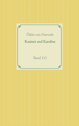 Kasimier und Karoline: Band 111