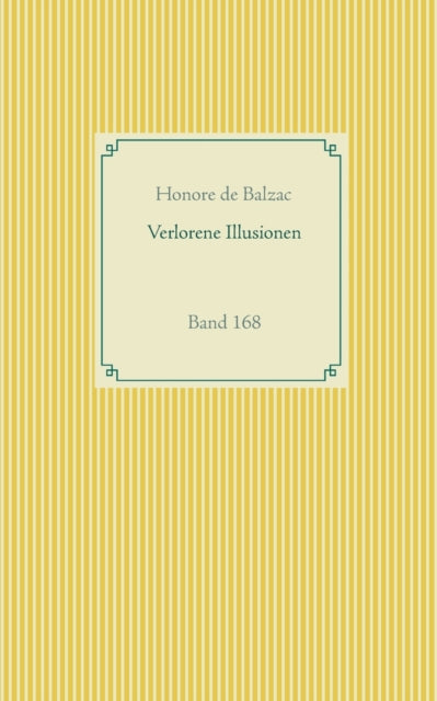 Verlorene Illusionen: Band 168