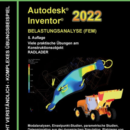 Autodesk Inventor 2022 - Belastungsanalyse (FEM):