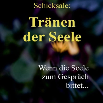 Krankheiten und Schicksale: Tränen der Seele: Wenn die Seele zum Gespräch bittet...