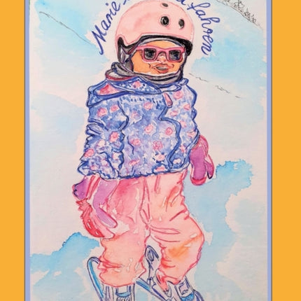 Marie lernt Skifahren