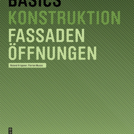 Basics Fassadenoffnungen