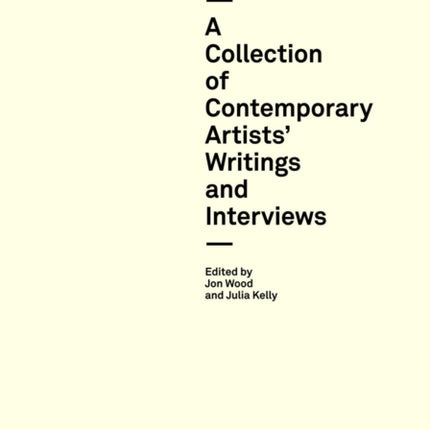 Contemporary Sculpture Artists Writings and