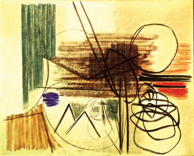 AnnaEva Bergman and Hans Hartung
