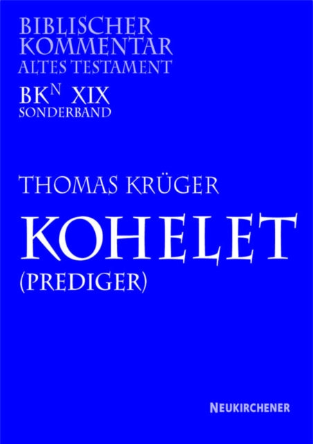 Kohelet (Prediger): (Sonderband)