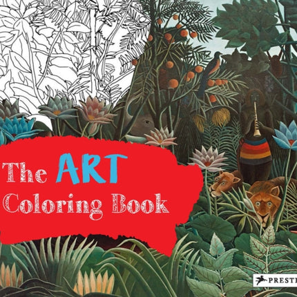 The Art Colouring Book