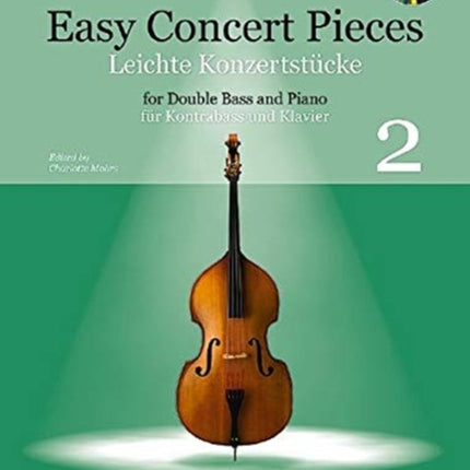 Easy Concert Pieces. Kontrabass und Klavier Band 2. Ausgabe mit CD