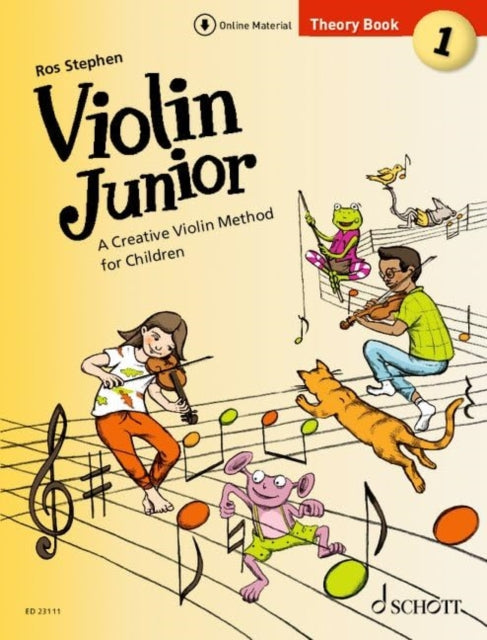 Violin Junior: Theory Book 1: A Creative Violin Method for Children