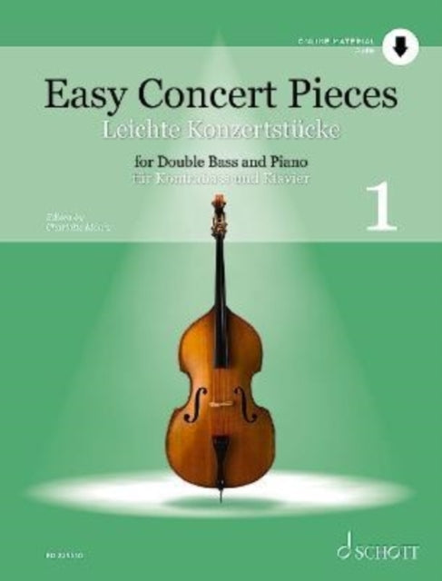 Easy Concert Pieces: For Double Bass and Piano: 1