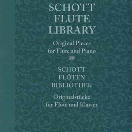 Schott Flute Library Original Pieces Original Pieces Flte und Klavier Basso ad lib Partitur und Stimme Schott Library Series